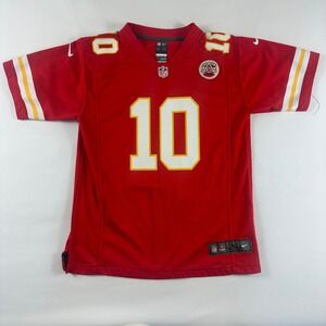 Nike Kansas City Chiefs Kids Large 14/16 Red Football Jersey Tyreek Hill 10